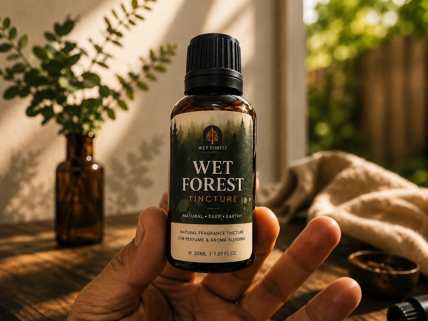 Wet Forest Lab - Natural Botanical Perfume Booster